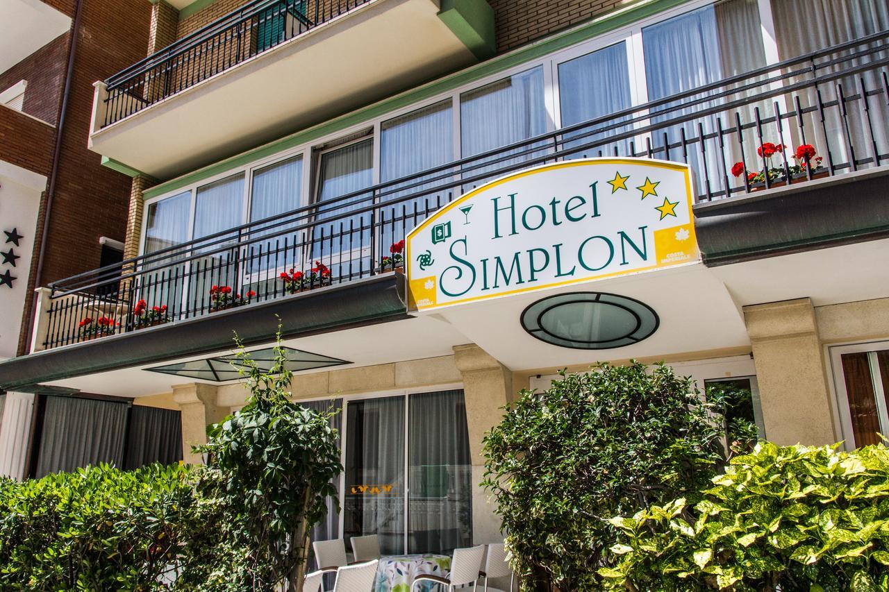 Hotel Simplon Bellaria-Igea Marina Exteriör bild